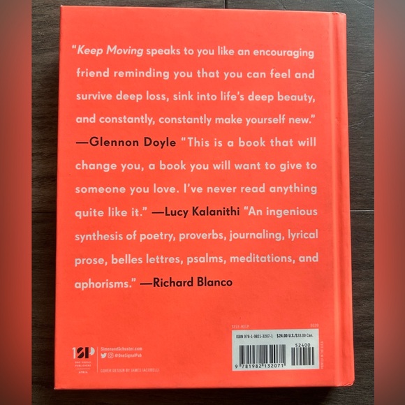 "Keep Moving" by Maggie Smith, Hardback Book - Picture 2 of 3